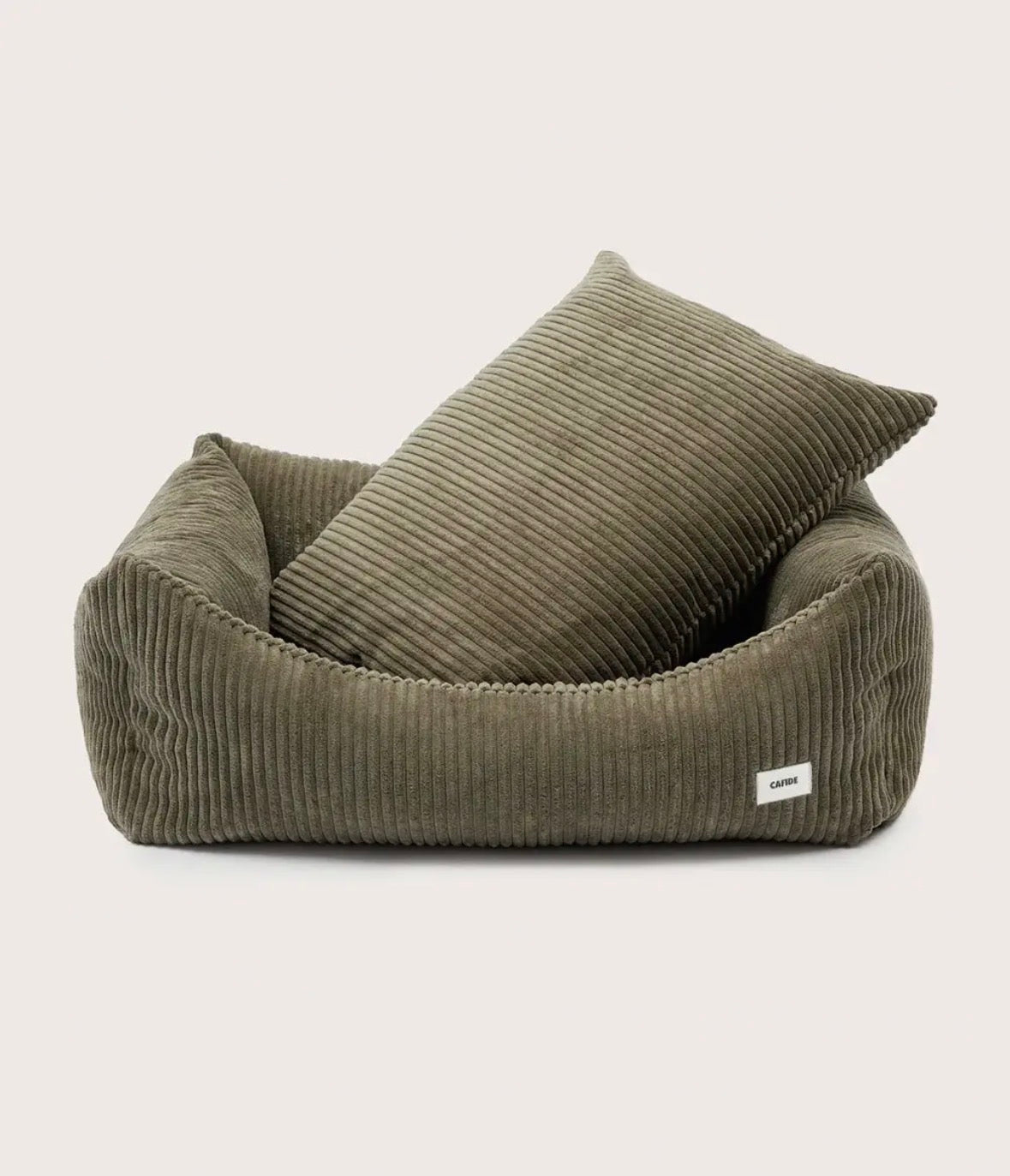 Panier Lucien | Velours Vert Cafide