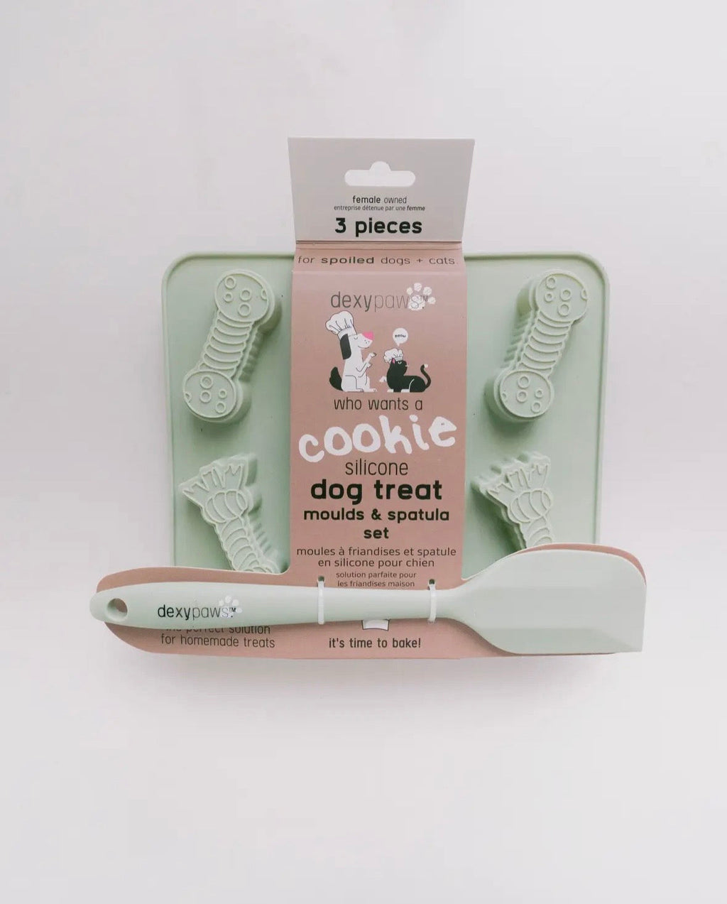 Moules pour snacks sains et faits maison Dexy Paws