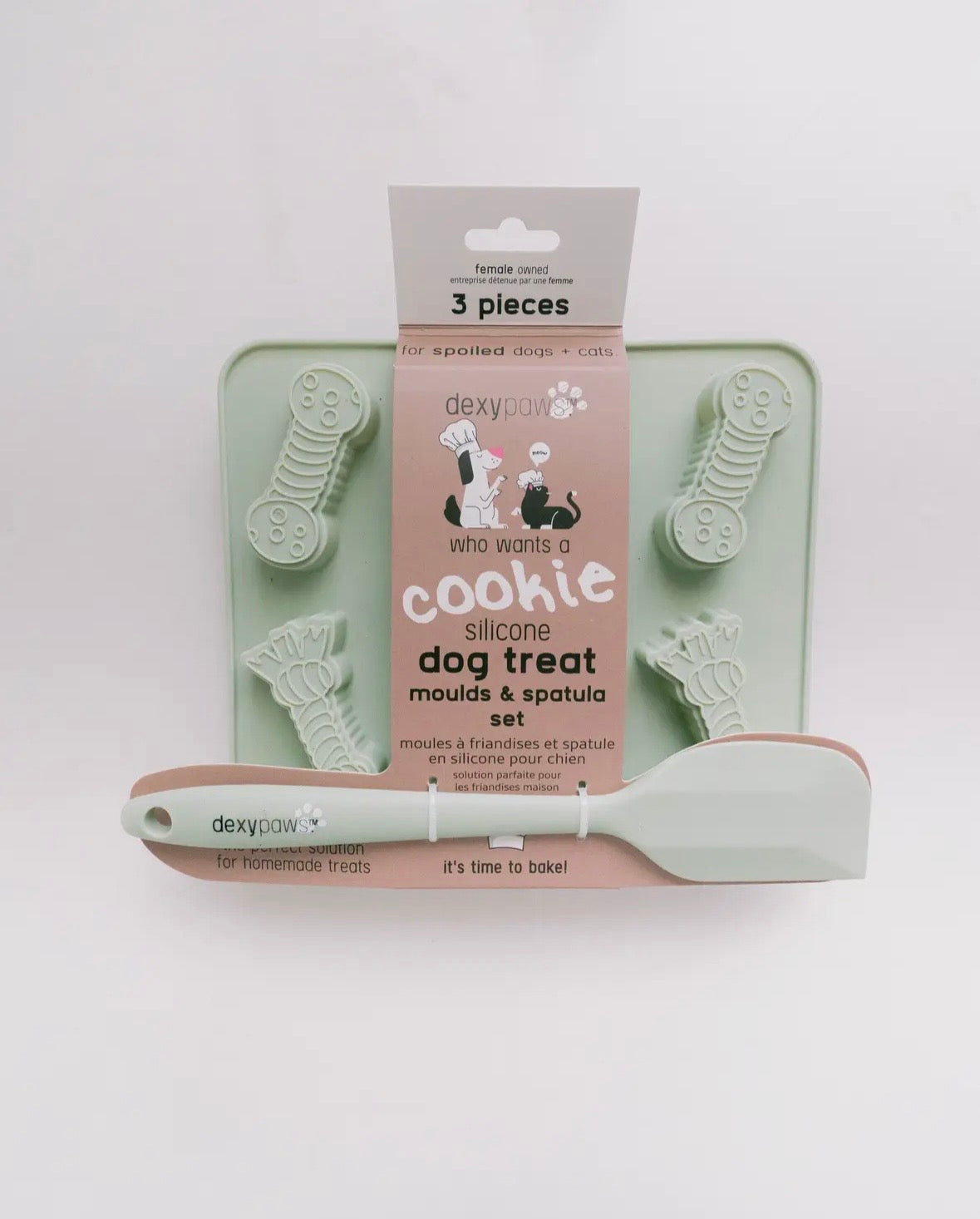 Moules pour snacks sains et faits maison Dexy Paws
