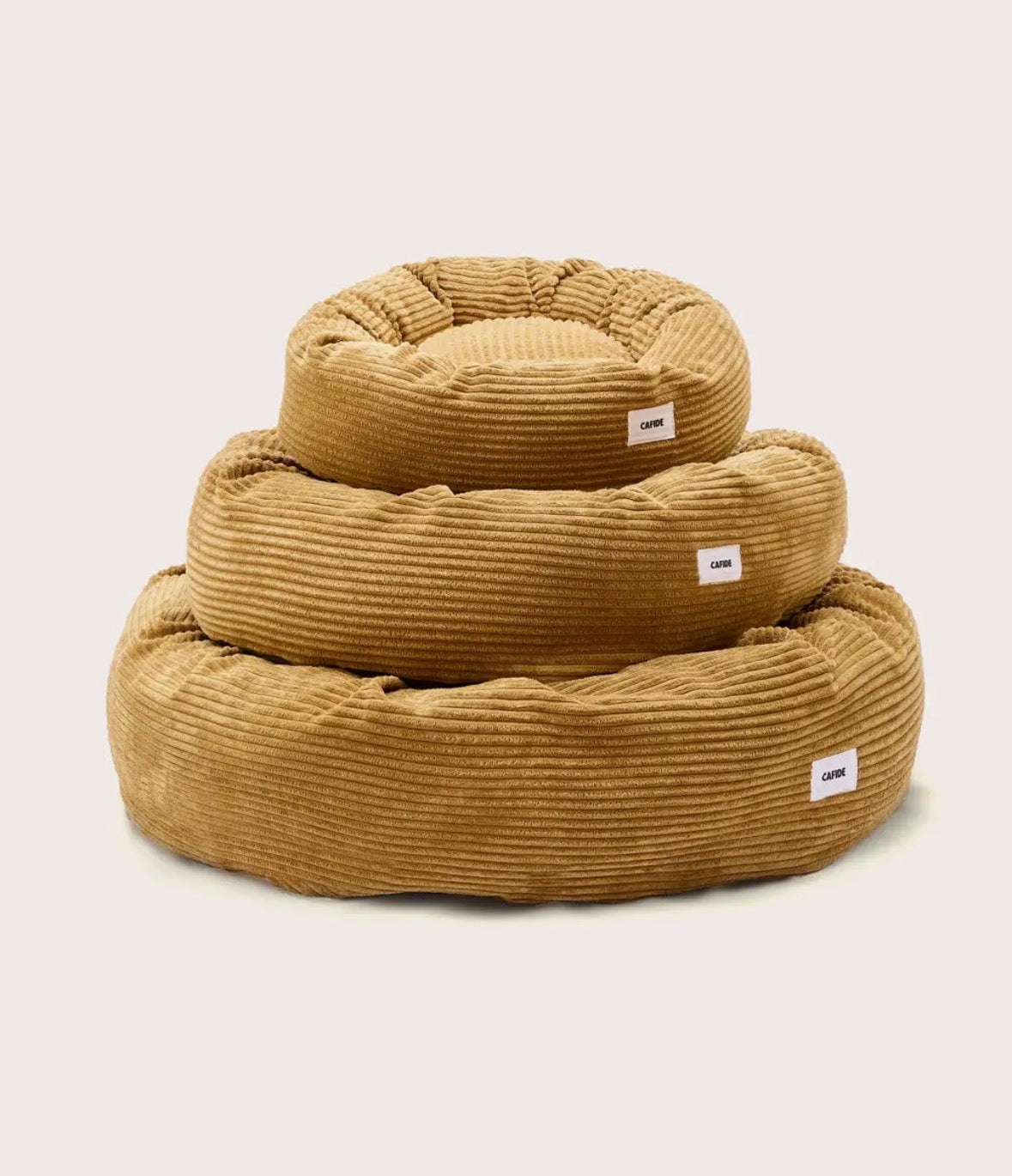 Panier Basile | Velours Moutarde Cafide