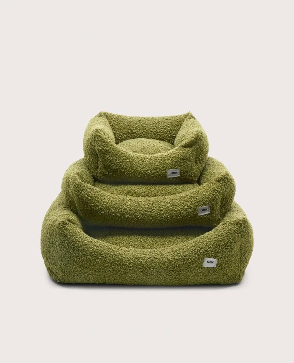 Panier Lucien | Bouclette Vert Cafide
