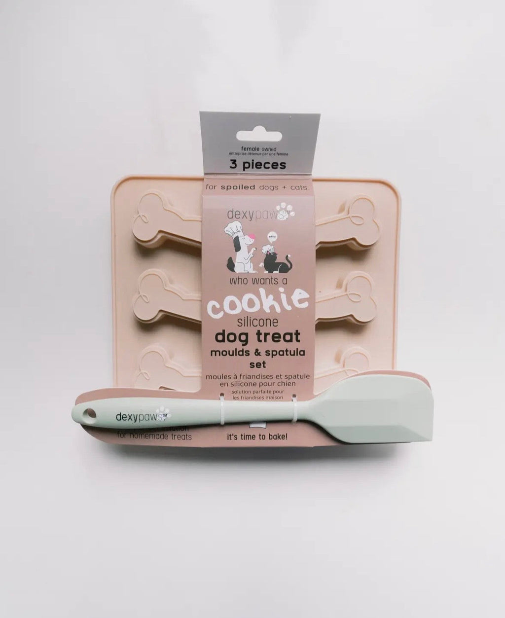 Moules pour snacks sains et faits maison Dexy Paws