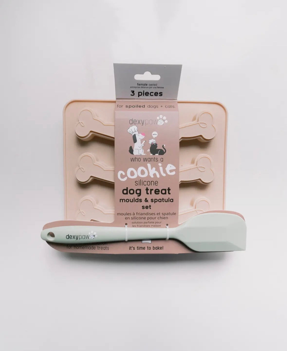 Moules pour snacks sains et faits maison Dexy Paws