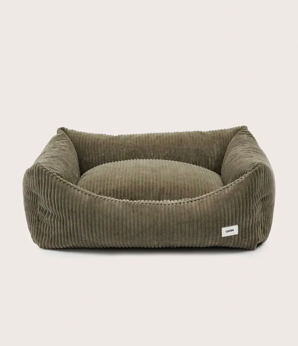 Panier Lucien | Velours Vert Cafide